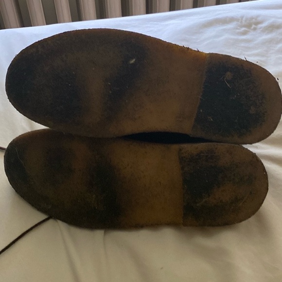 Men's Brown Leather Clark’s Desert Boot - Picture 4 of 4